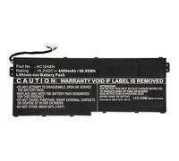 CoreParts Laptop Battery for Acer 67Wh Li-ION 15.2V 4400mAh, AC16A8N, KT.0040G.009 (67Wh Li-ION 15.2V 4400mAh Black, Aspire V17 Nitro, Aspire V17 Nitro BE, VN7-791G-792A, VN7-792G, VN7-792G-)