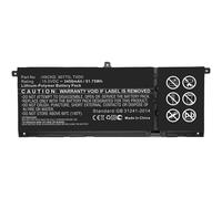 CoreParts Batterie pour ordinateur portable DEN145NB MBXDE-BA0240 51,75Wh Li-Polymer 15V 3450mAh