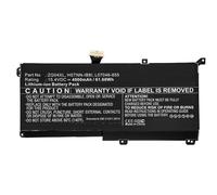 CoreParts Laptop Battery for HP 61.60Wh Li-ION 15.4V 4000mAh, HSTNN-IB8I, L07046-855, L07352-1C1, (61.60Wh Li-ION 15.4V 4000mAh Black for HP Notebook, Laptop EliteBook 1050 G1)