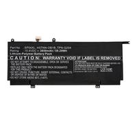 CoreParts Batterie PC portable HSTNN-OB1B 59,29Wh 15,4V 3850mAh Noir pour HP Spectre X360