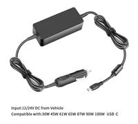 CoreParts MBXUSBC-DC0004 adaptateur de puissance & onduleur Intérieure 100 W Noir