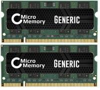 CoreParts MMG2491/4GB module de mémoire 4 Go 2 x 2 Go DDR2 200-pin SO-DIMM