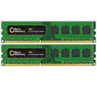 CoreParts MMKN056-16GB Module de mémoire DDR3 1600 MHz (1 x 16GB, 1600 MHz, RAM DDR3), Mémoire vive, Vert