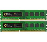 CoreParts MMKN073-16GB - 16 Go - 2 x 8 Go - DDR3 - 1600 MHz - Vert