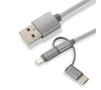 CoreParts MOBX-ACC-003 câble USB 1 m Micro-USB A Micro-USB B Gris