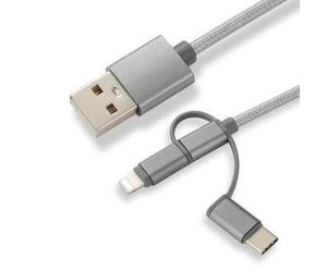 CoreParts MOBX-ACC-003 câble USB 1 m Micro-USB A Micro-USB B Gris