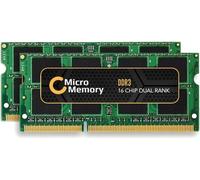 CoreParts - DDR3L - kit - 16 Go: 2 x 8 Go - SO DIMM 204 broches - 1600 MHz / PC3L-12800 - 1.35 V - mémoire sans tampon - non ECC