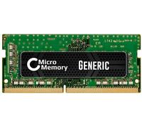 CoreParts 4GB Memory Module for Dell 2400MHz DDR4 Major, A9210946 (2400MHz DDR4 Major So-DIMM)