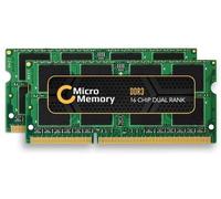 CoreParts 8 Go Memory Module 1600 MHz DDR3 Major, KVR16N11S8K2/8 (1600 MHz DDR3 Major DIMM - Kit 2 x 4 Go)
