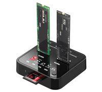 CoreParts MS-CLONER-M2-SD duplicateur de supports et de données Noir