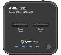 CoreParts MS-CLONER-NVME Station d'accueil pour périphérique de stockage USB 3.2 Gen 2 (3.1 Gen 2) Type-C Noir (MS-CLONER-NVME)
