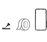 CoreParts Sparepart Adhesive Tape for Xiaomi Mi 10T Lite (Front and Back), W126359419 (10T Lite (Front and Back) Adhesive Tape for Xiaomi Mi 10T Lite (Front and Back))