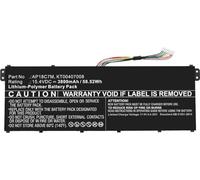 CoreParts Sparepart Battery for Acer Laptop 58.52Wh 15.4V 3800mAh, AP18C7M, KT00407008, TMP414RN-51-53 (58.52Wh 15.4V 3800mAh)