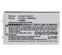 CoreParts Sparepart Battery for Opticon Scanner 2.9Wh Li-ION 3.7V 800mAh, 02-BATLION-03, 11267 (2.9Wh Li-ION 3.7V 800mAh White, OPL-7724, OPL-7734, OPL-9700, OPL-9712, OPL-9713, OPL-9723)