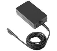 CoreParts Sparepart Power Adapter, 65W 15V 4.3A Plug:Surface-Thin, Including, W8Z-00002 (Plug:Surface-Thin, Including C5 Power Cord, W8Z-00002 for Surface Pro 3, 4, 5, 6, 7, 8, 9, X, Surface Laptop)