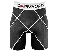 Coreshorts Short de compression Pro 3.0 pour homme et femme | Short de sport et de récupération, noir, XX-Large