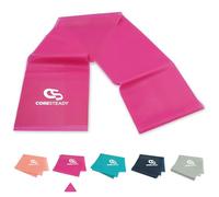 Coresteady Élastique Musculation & Physiothérapie | Bande Élastique Fitness de Qualité pour Sport, Pilates, Yoga, Musculation | Rééducation Physique | Homme & Femme | Guide Offert