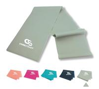 Coresteady Élastique Musculation & Physiothérapie | Bande Élastique Fitness de Qualité pour Sport, Pilates, Yoga, Musculation | Rééducation Physique | Homme & Femme | Guide Offert