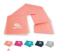 Coresteady Élastique Musculation & Physiothérapie | Bande Élastique Fitness de Qualité pour Sport, Pilates, Yoga, Musculation | Rééducation Physique | Homme & Femme | Guide Offert