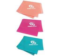 Coresteady Élastique Musculation & Physiothérapie | Bande Élastique Fitness de Qualité pour Sport, Pilates, Yoga, Musculation | Rééducation Physique | Homme & Femme | Guide Offert