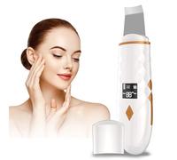 COREXPOWER Spatule pour le visage, écran LCD, grattoir de pores, nettoyeur de pores, extracteur de pores à ultrasons, 4 modes d'utilisation