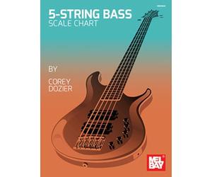 Corey dozier: 5-string bass scale chart