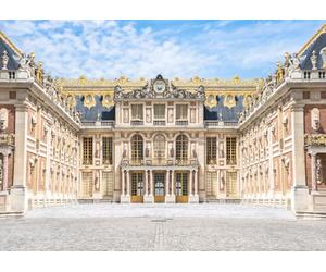 CORFOTO 2.1x1.5m Paris Versailles Château Photo Toile de Fond Voyage Français Bâtiment Européen Fond France Musée Landmark Patrimoine Mondial Photographie Toile de Fond Portrait Artistique Studio