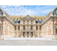 CORFOTO 2.7x1.8m Paris Versailles Château Photo Toile de Fond Voyage Français Bâtiment Européen Fond France Musée Landmark Patrimoine Mondial Photographie Toile de Fond Portrait Artistique Studio