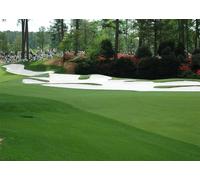 CORFOTO 4.5x2.5m Toile de Fond pour Le Parcours de Golf Augusta National, Motif azalée du 16e Trou, thème du Masters, pour Une fête sur Le thème du Golf, Un événement Sportif ou Un photomaton