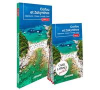 Comfort Map – Corfou et Zakynthos. Céphalonie, Ithaque, Leucade, Paxos – Guide light