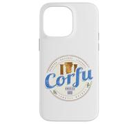 Corfou Îles Ioniennes Grèce Vintage Colonnes Souvenir Coque pour iPhone 14 Pro Max