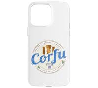 Corfou Îles Ioniennes Grèce Vintage Colonnes Souvenir Coque pour iPhone 15 Pro Max