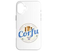 Corfou Îles Ioniennes Grèce Vintage Colonnes Souvenir Coque pour iPhone 16 Plus