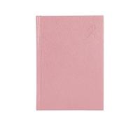 Corfu Liderpapel Agenda annuel 2025 format A5 relié un jour par page avec papier de 60 g Rose chair