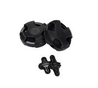 Corghd Lot de 2 amortisseurs de membres en caoutchouc pour tir à l'arc - Équipement de réduction du bruit - Accessoires d'arc recourbé - Amortisseurs de membres en caoutchouc noir