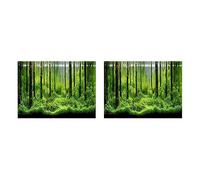 Corghd Lot de 2 autocollants de fond sous- pour décoration d'aquarium