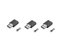 Corghd Lot de 3 récepteurs audio 2 en 1 USB Bluetooth 5.0 avec câble audio 3,5 mm Plug and Play