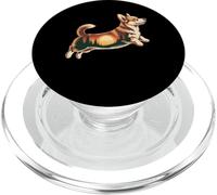 Corgi Art Nature Forest Corgi Decor Cosy Corgi Lovers Corgis PopSockets PopGrip pour MagSafe