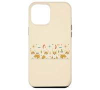 Corgi Atomic Starburst Mid-Century Modern Dog, Style rétro Coque pour iPhone 12 Pro Max
