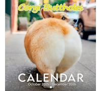 Corgi Buttholes Calendar 2026: The Most Iconic View in Dogdom | Kalender Calendario Calendrier | A Tail-End Gift That Brings Smiles