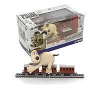 Corgi - CC80603 - Jouet de Train Moulé sous Pression, Wallace et Gromit, Le Mauvais Pantalon, Gromit et Entraîneurs, Cadeaux de Train pour Hommes, Femmes et Enfants
