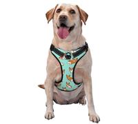 Corgi Chien Mignon,Harnais pour Animaux de Compagnie, Harnais réfléchissant réglable pour Chien,M