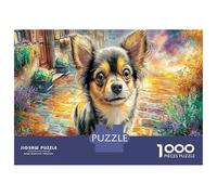 Corgi dans la forêt colorée Puzzle 1000 Pièces pour Adultes Et Enfants ≥12 Ans Jeux Défi Éducatifs Pet Urbain Divertissement Créatif Classiques Activité Familiale Parfaite 70x50cm/1000pcs