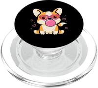 Corgi Dog Bubble Gum PopSockets PopGrip pour MagSafe