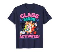 Corgi Dog Class Mode Activé Prêt à Apprendre Élève École T-Shirt