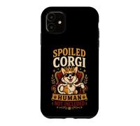 Corgi Gâté - Humain Non Inclus Collection Design Coque pour iPhone 11
