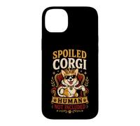 Corgi Gâté - Humain Non Inclus Collection Design Coque pour iPhone 14 Plus