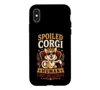 Corgi Gâté - Humain Non Inclus Collection Design Coque pour iPhone X/XS