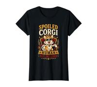 Corgi Gâté - Humain Non Inclus Collection Design T-Shirt Graphique avec Valeur