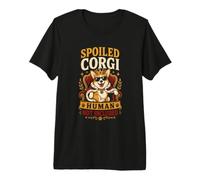Corgi Gâté - Humain Non Inclus Collection Design T-Shirt Haut de Gamme